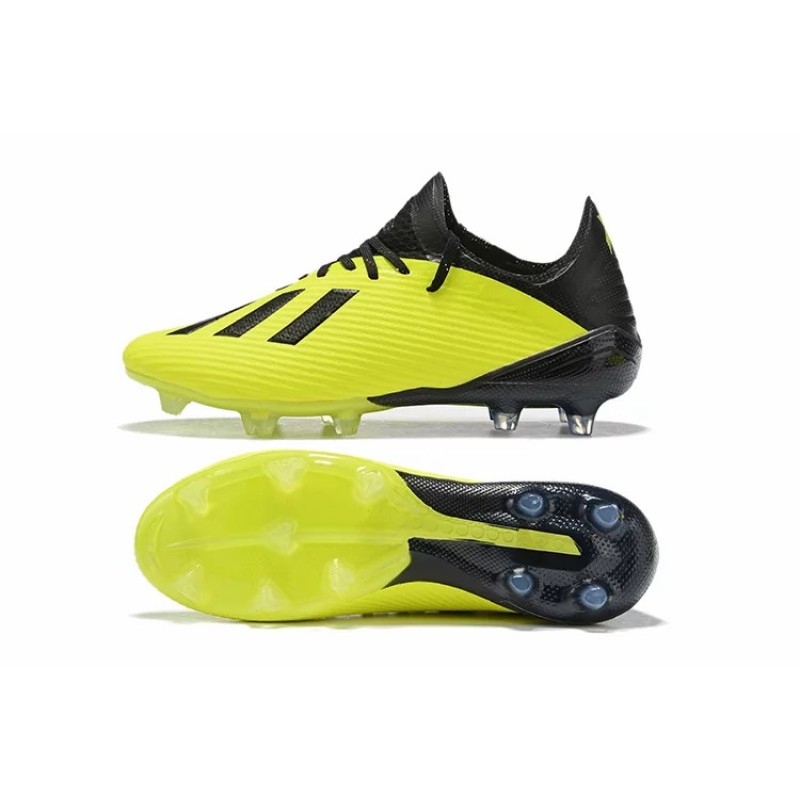 Botas de Fútbol Adidas X 19.1 FG Amarillo&Negro (#39~#45)