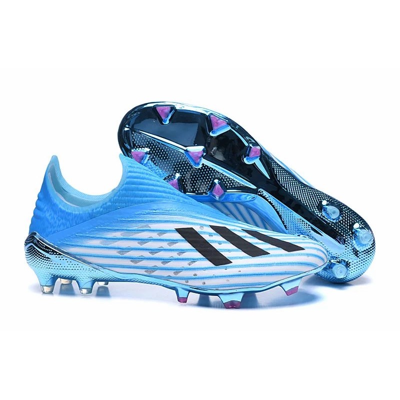 Botas de Fútbol Adidas X 19+ FG Azul (#39~#45)