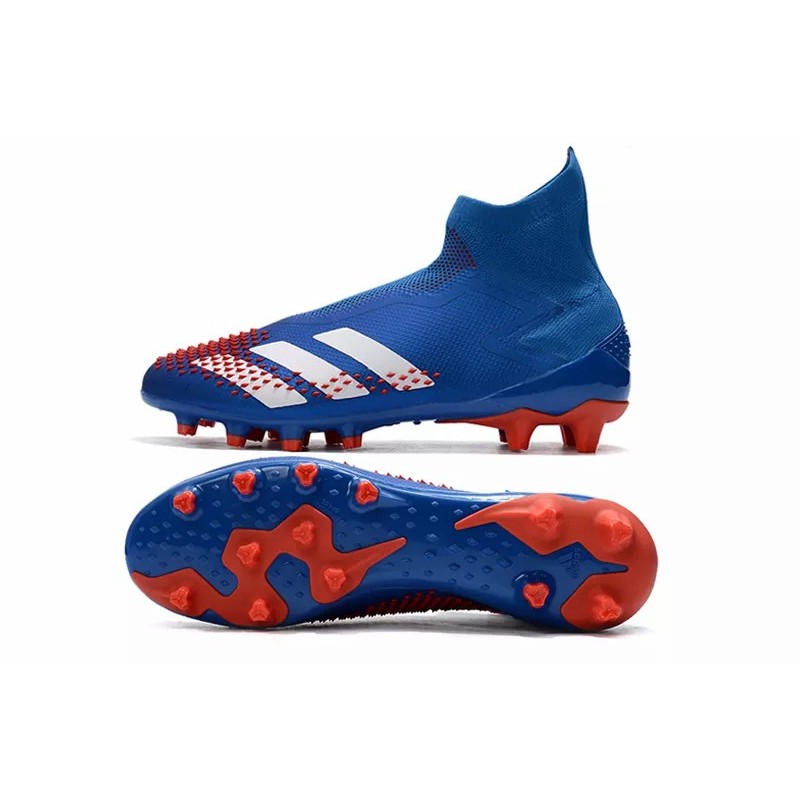 Botas de Fútbol Adidas Predator Mutator 20 AG Hombre Azul / Blanco / Negro (#38~#45)