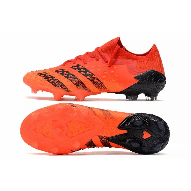 Botas de Fútbol Adidas Predator Freak.1 Bajo FG Hombre Naranja (#39~#45)