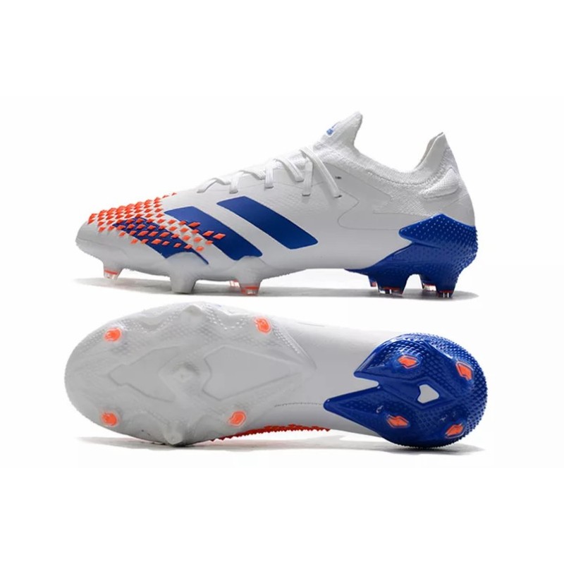 Botas de Fútbol Adidas Predator Mutator 20.1 FG Hombre Blanco&Azul (#39~#45)