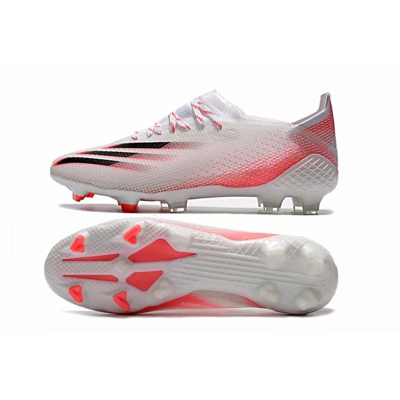 Botas de Fútbol Adidas X Ghosted .1 FG Hombre Blanco&Rosado&Negro (#39~#45)