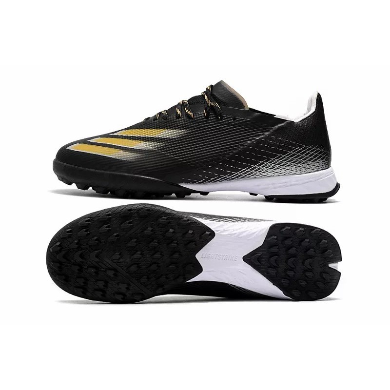 Botas de Fútbol Adidas X Ghosted .1 TF Hombre Negro&Amarillo (#39~#45)