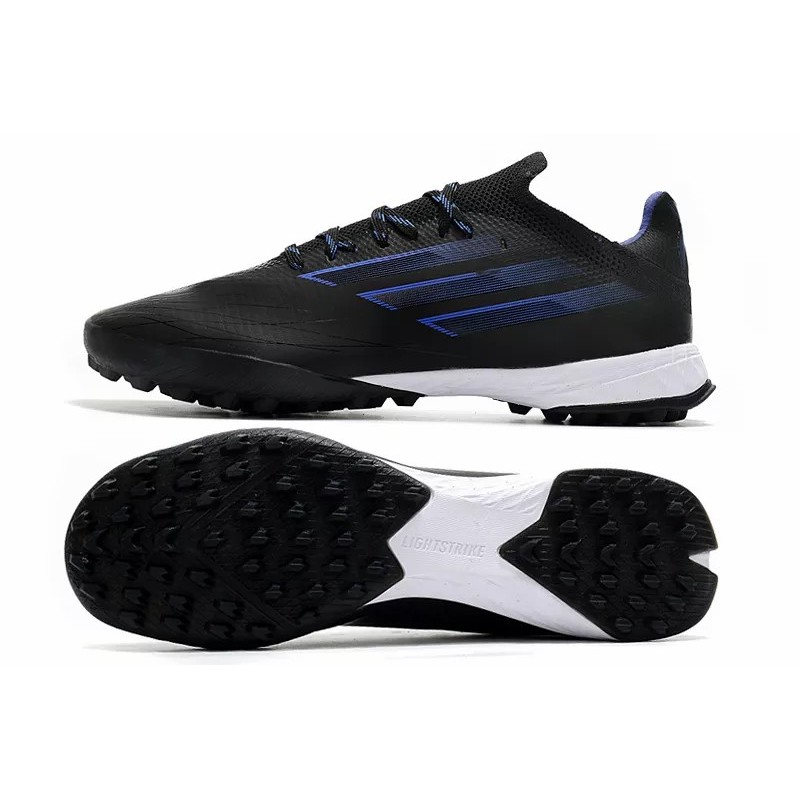 Botas de Fútbol Adidas X Speedflow.1 TF Hombre Negro&Azul (#39~#45)