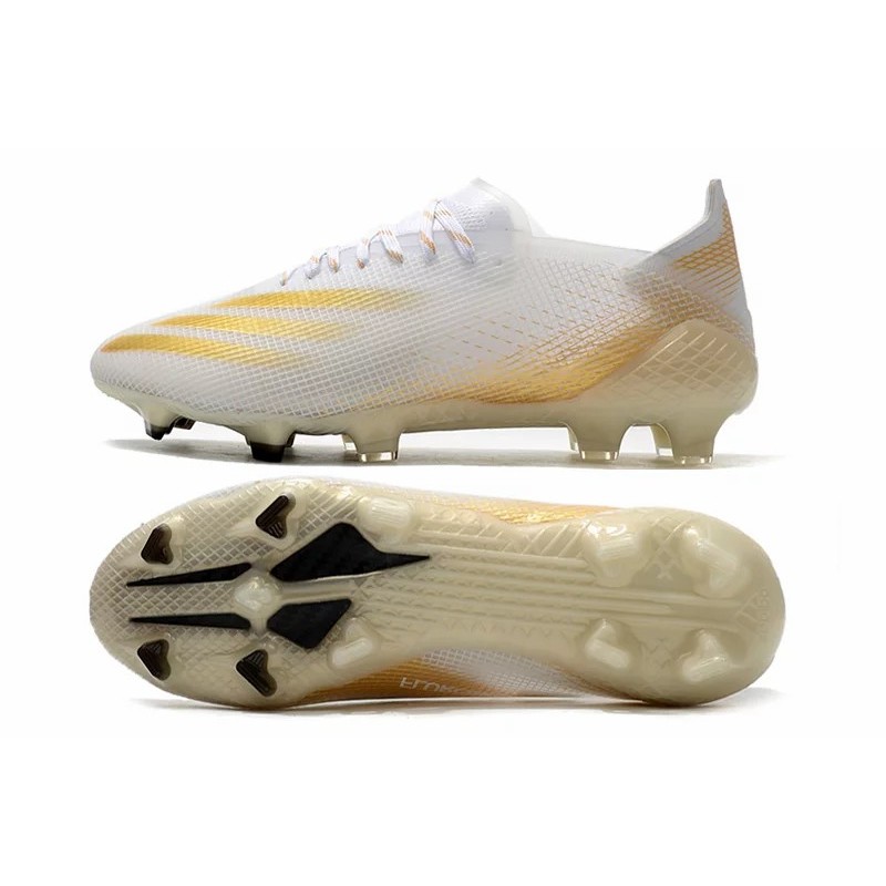 Botas de Fútbol Adidas X Ghosted .1 TF Blanco&Dorado(#39~#45)