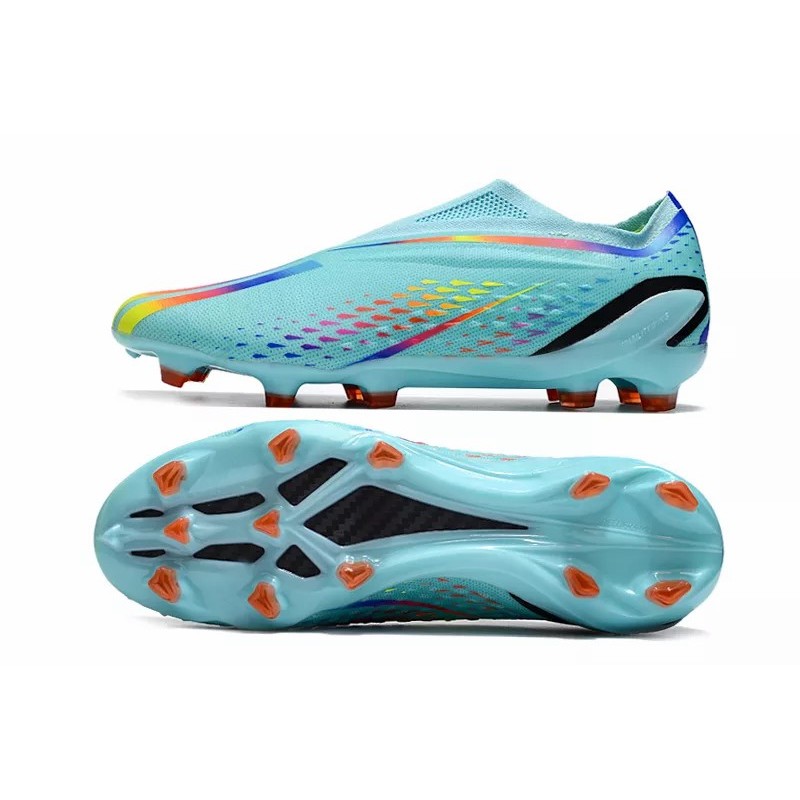 Botas de Fútbol Adidas X Speedportal FG Hombre Celeste  /  Blanco  /  Verde  /  Negro  /  Naranja  /  Rosa (#39~#45)