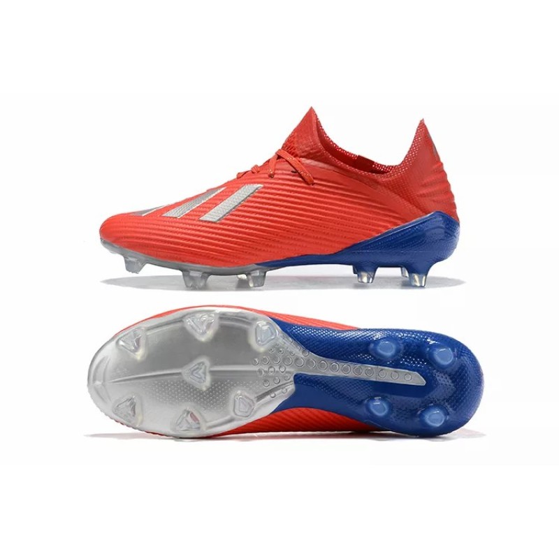 Botas de Fútbol Adidas X 19.1 FG Hombre Rojo (#39~#45)