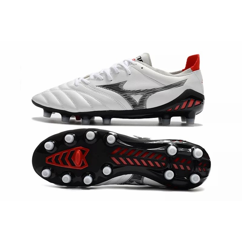 Botas de Fútbol Mizuno Morelia Neo 3 FG Blanco&Negro / Negro / Blanco&Rojo (#39~#45)