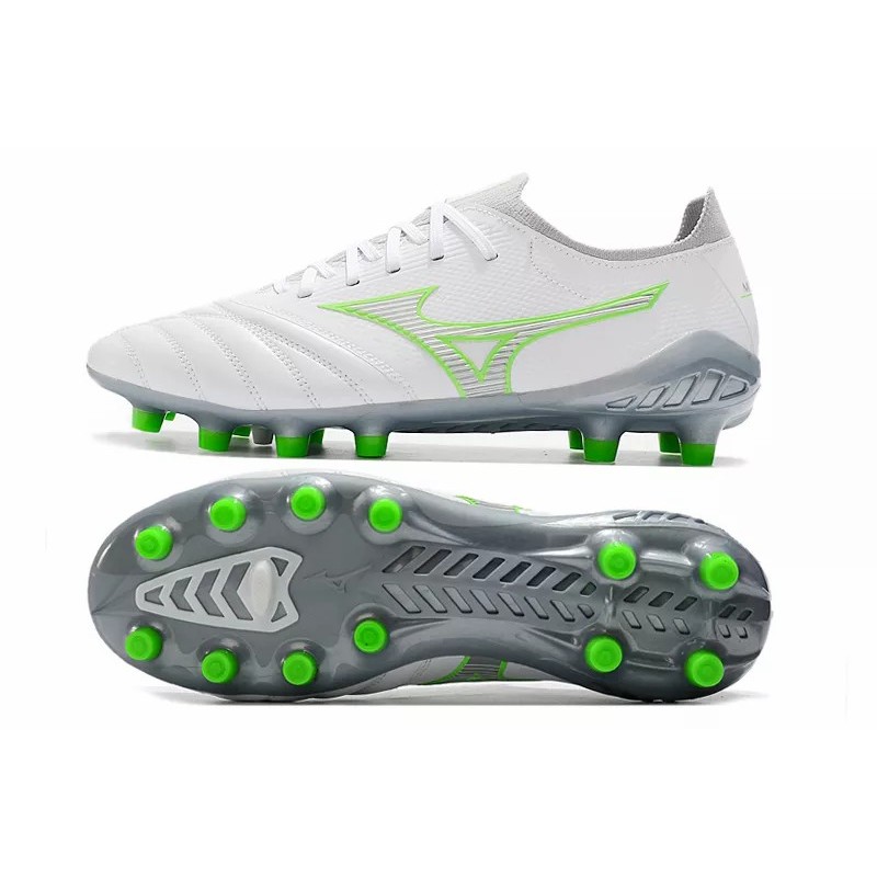 Botas de Fútbol Mizuno Morelia Neo III FG Hombre Blanco&Verde (#39~#45)