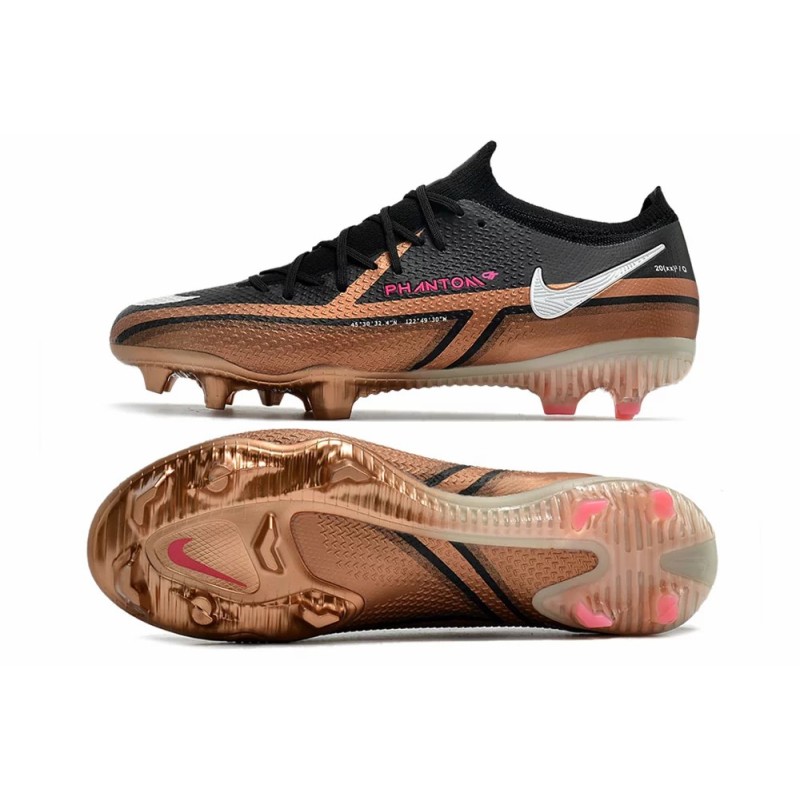 Botas de Fútbol Nike Phantom GT2 DF Elite FG Negro&Marrón (#39~#45)