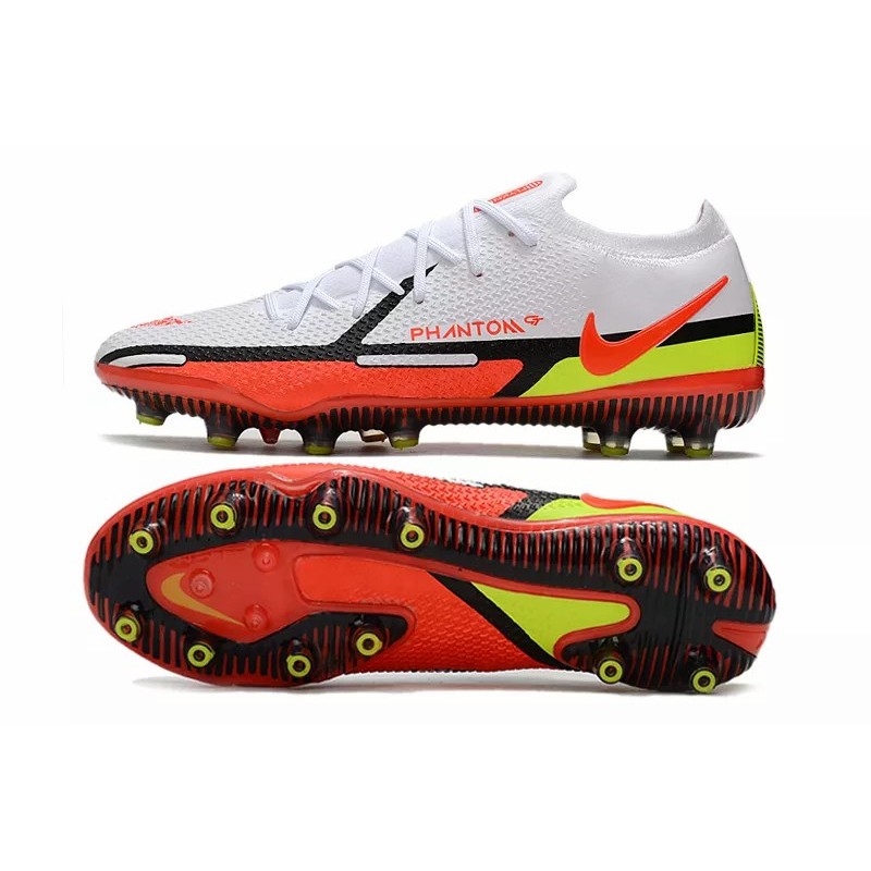 Botas de Fútbol Nike Phantom GT II Elite AG-Pro Blanco&Rojo (#39~#45)