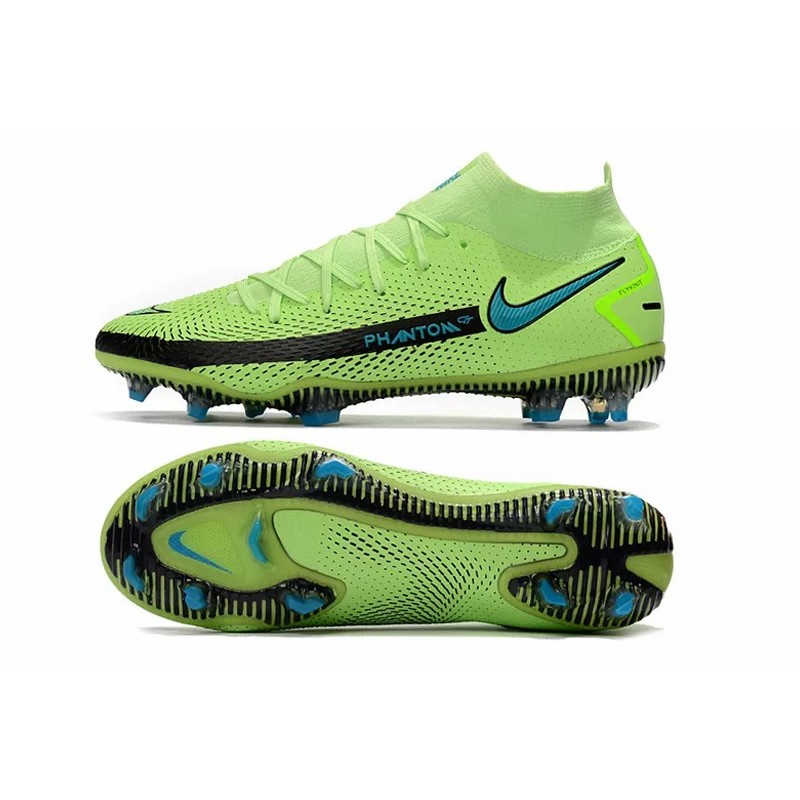 Botas de Fútbol Nike Phantom GT Elite DF FG Verde (#38~#45)