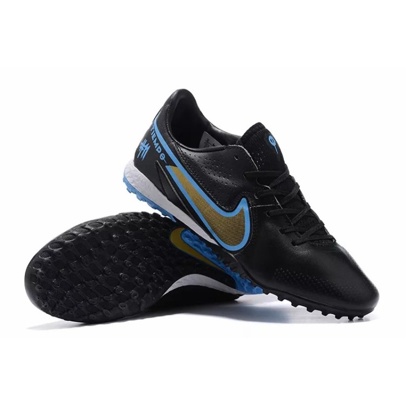 Botas de Fútbol Nike Tiempo Legend 9 TF Negro (#39~#45)