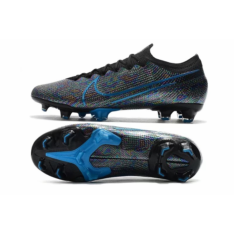 Botas de Fútbol Nike Mercurial Vapor 13 Elite FG Negro&Azul (#39~#45)