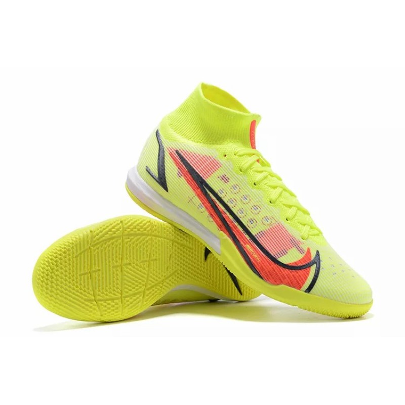 Botas de Fútbol Nike Superfly 8 Academy TF High Top Amarillo (#39~#45)