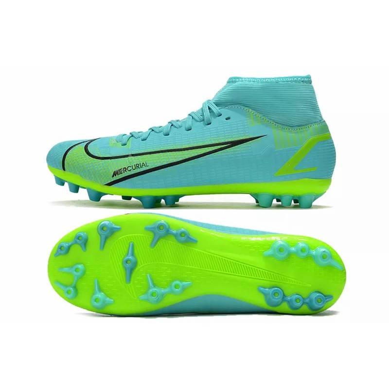 Botas de Fútbol Nike Superfly 8 Academy AG Turquesa (#35~#45)