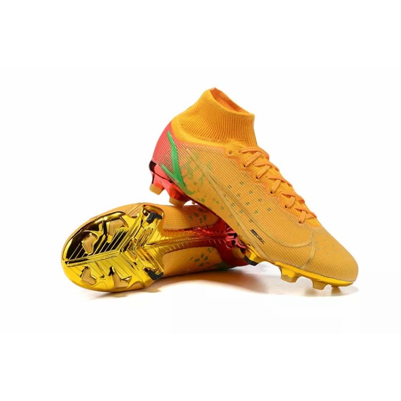 Botas de Fútbol Nike Superfly 8 Elite FG High Top Naranja (#39~#45)