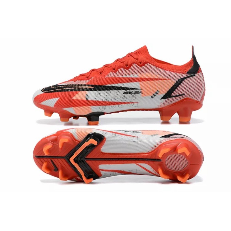 Botas de Fútbol Nike Vapor 14 Elite CR7 FG Rojo&Blanco&Negro (#39~#45)