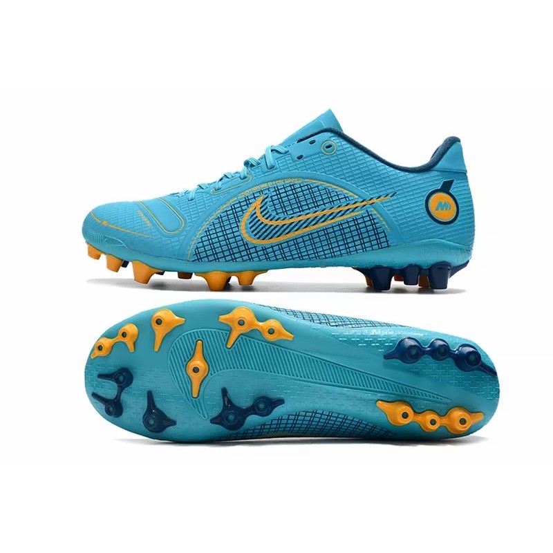 Botas de Fútbol Nike Vapor 14 Academy AG Unisex Azul&Naranja (#36~#44)