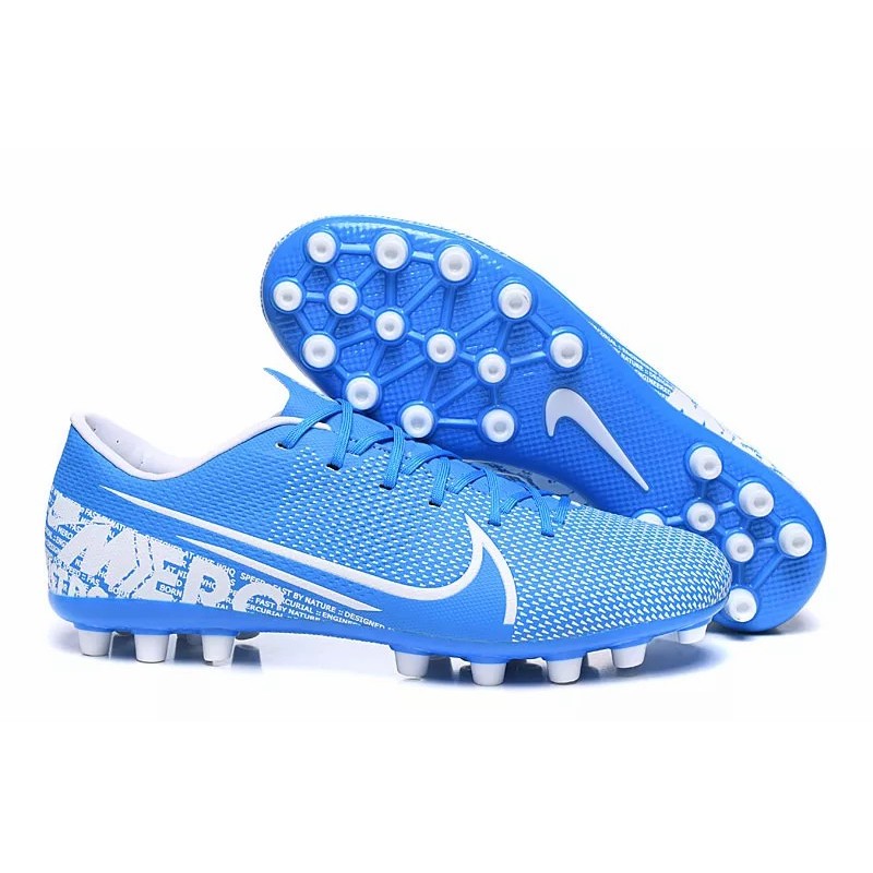 Botas de Fútbol Nike Vapor 13 Academy AG Unisex Plateado  /  Azul  /  Azul Marino  /  Amarillo  /  Rosa  /  Multicolor  /  Blanco  /  Gris (#35~#45)