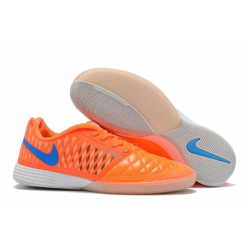 Botas de Fútbol Nike Lunar Gato II IC Hombre Naranja (#39~#45)