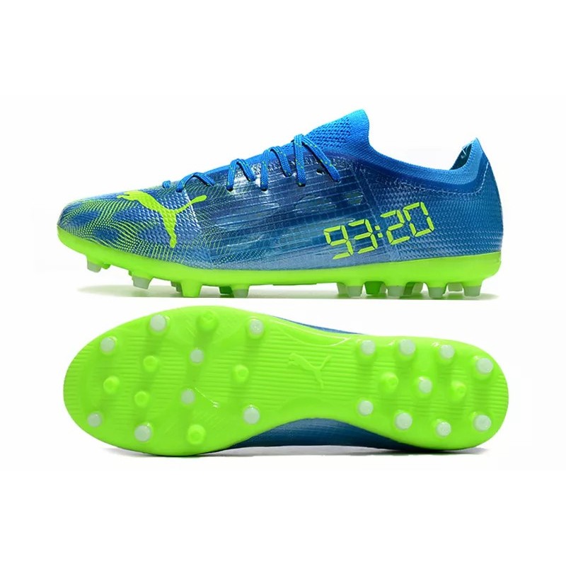 Botas de Fútbol Puma Ultra 1.4 MG Azul&Verde Fluorescente (#39~#45)